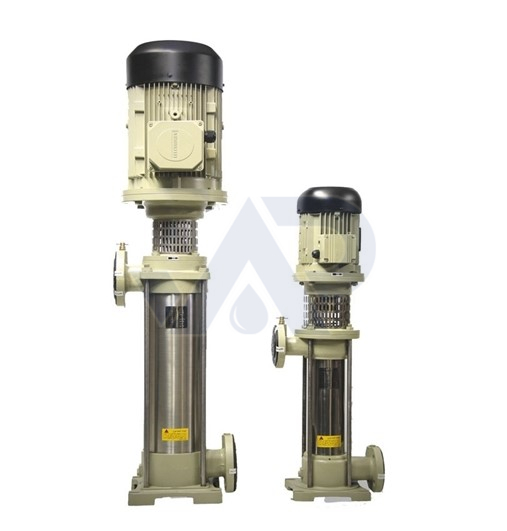 پمپ طبقاتی عمودی تمام استیل رایان مدل R.P M.S.V-117/8 - دهانه خروجی 2.5 اینچ