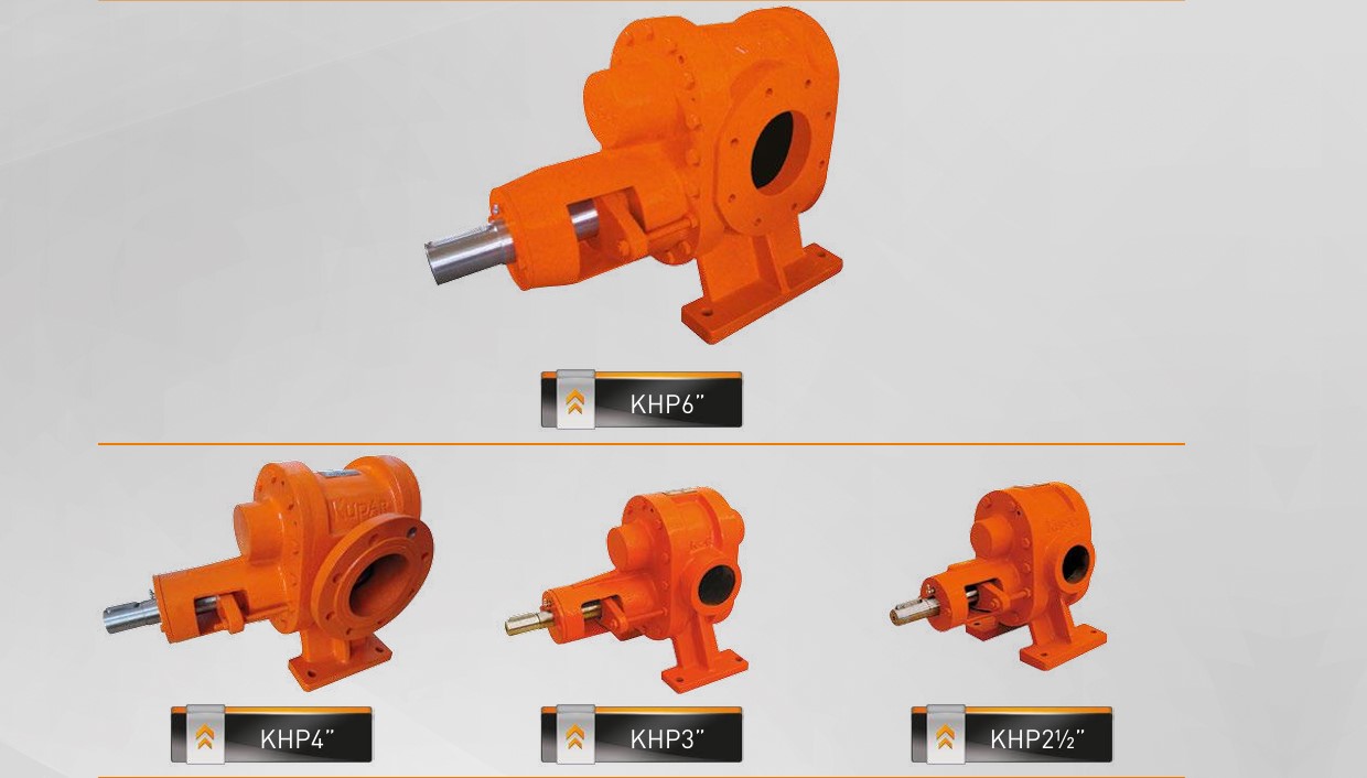 پمپ دنده ای برند کوپار مدل KHP2-C با خروجی ۲ اینچ (استیل AISI316)